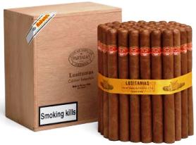 Partagas Lusitanias Cigar - Cabinet Box of 50 Cigars