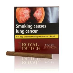 Royal Dutch Filter Cigarillos - Pack of 10