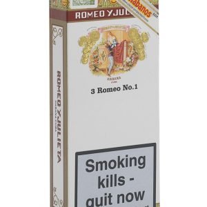 Romeo Y Julieta No.1 Cigars - In packs of 3 Tubed