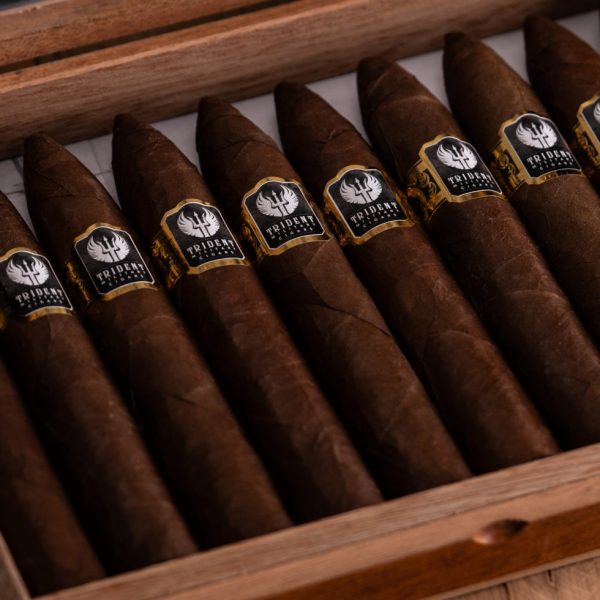 Trident Military Cigars The Warspite Box  - Single Torpedo Cigar - Image 3