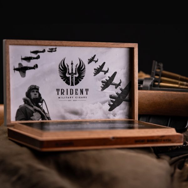 Trident Military Cigars The Bren Box  - Single Robusto Cigar - Image 4