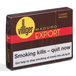 Villiger Export Maduro  Cigars - 1 Pack of 5 Cigars