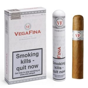 VegaFina Robusto Cigar – Tubed Cigars - Pack of 3