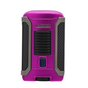 Colibri Apex Cigar Lighter Single Jet Flame Pink