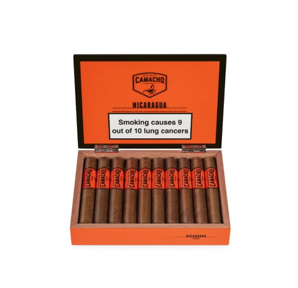 Camacho Nicaraguan Toro Cigar - Box of 20 Cigars
