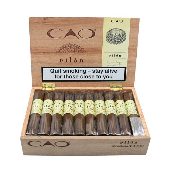 CAO Pilon Robusto Cigars – Box of 20 Cigars