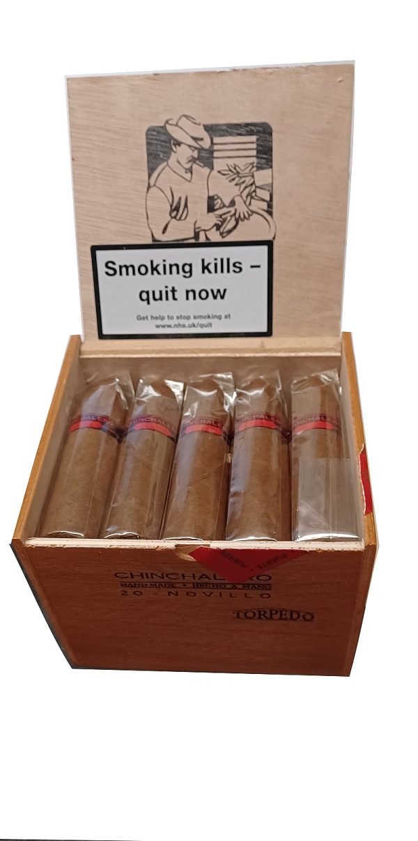 Chinchalero Novillo Fuerte Torpedo - Box of 20 cigars