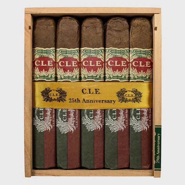C. L. E. 25th Anniversary Robusto Cigar Box of 20 Cigars