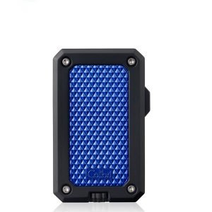 Colibri Rally Single Jet Flame Cigar Lighter – Black - Blue