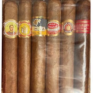Six Cuban Robusto Cigars Sampler