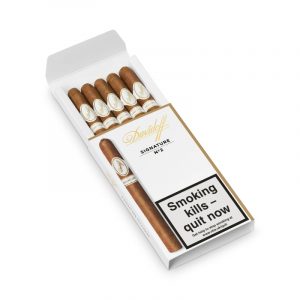 Davidoff Signature No. 2 Cigar – Pack of 5 Cigars