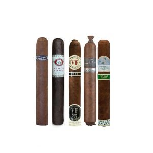 2025 Deluxe Cigar Sampler of Five New World Cigars