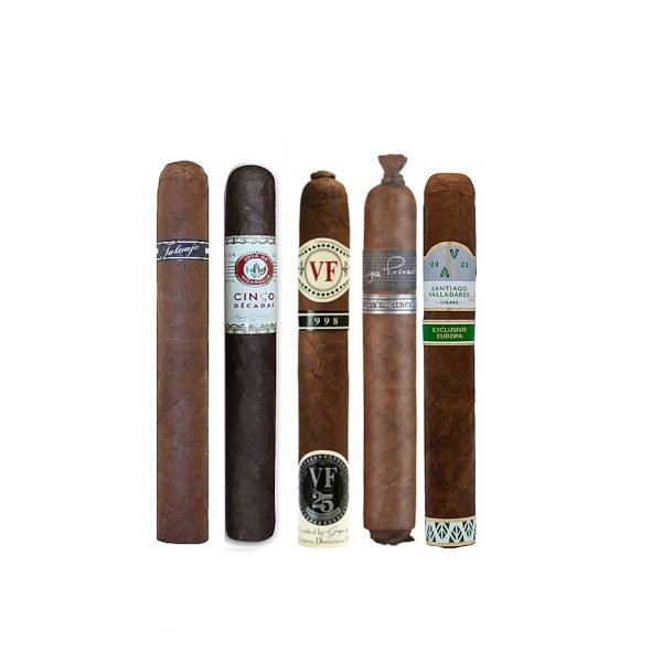 2025 Deluxe Cigar Sampler of Five New World Cigars