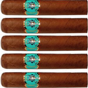 Hoyo De Fuego Habano Blend Short Robusto Cigar - 6 Cigars Boxed