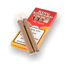 King Edward Tipped Cigarillos 10 Packs of 5 cigars = 50 Cigars