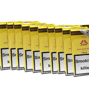 Montecristo Puritos Cigars - Ten Packs  of 5 Cigars =50