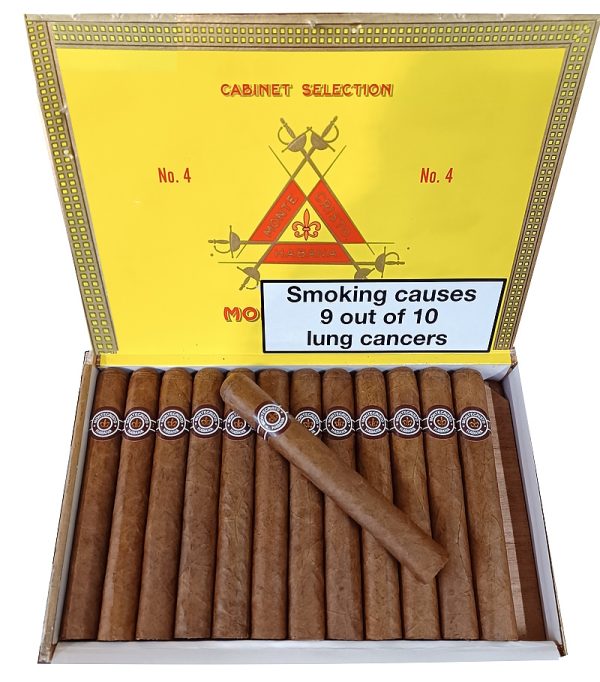 Montecristo No. 4 Cigars  Box of 10 Cigars - Image 2