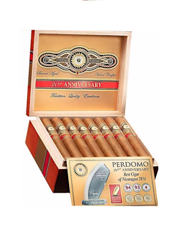 Perdomo - 20th Anniversary Connecticut - Robusto - Box of 24 Cigars