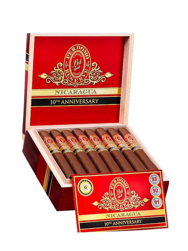 Perdomo - Reserve 10th Anniversary Sun Grown - Robusto - Box of 25 Cigars