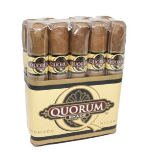 Quorum Shade Short Robusto Cigar - Pack of 10
