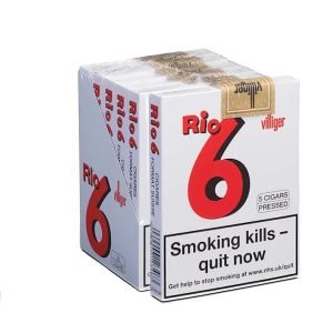 Villiger Rio 6 Cigars - Buy 5 Packs  = 25 cigars